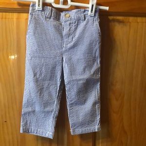 12 mo Ralph Lauren seersucker pants